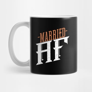 'Married AsF' Funny Wedding Gift Mug